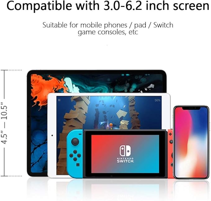 Phone Screen Magnifier 10" Screen Magnifier for Cell Phone Smart Phone Screen Magnifier, 3D HD Mobile Phone Amplifier for Movies,Videos - Image 2